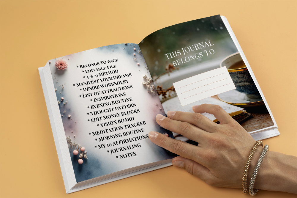 The Ultimate Manifestation Journal – Align Your Mind, Energy & Goals